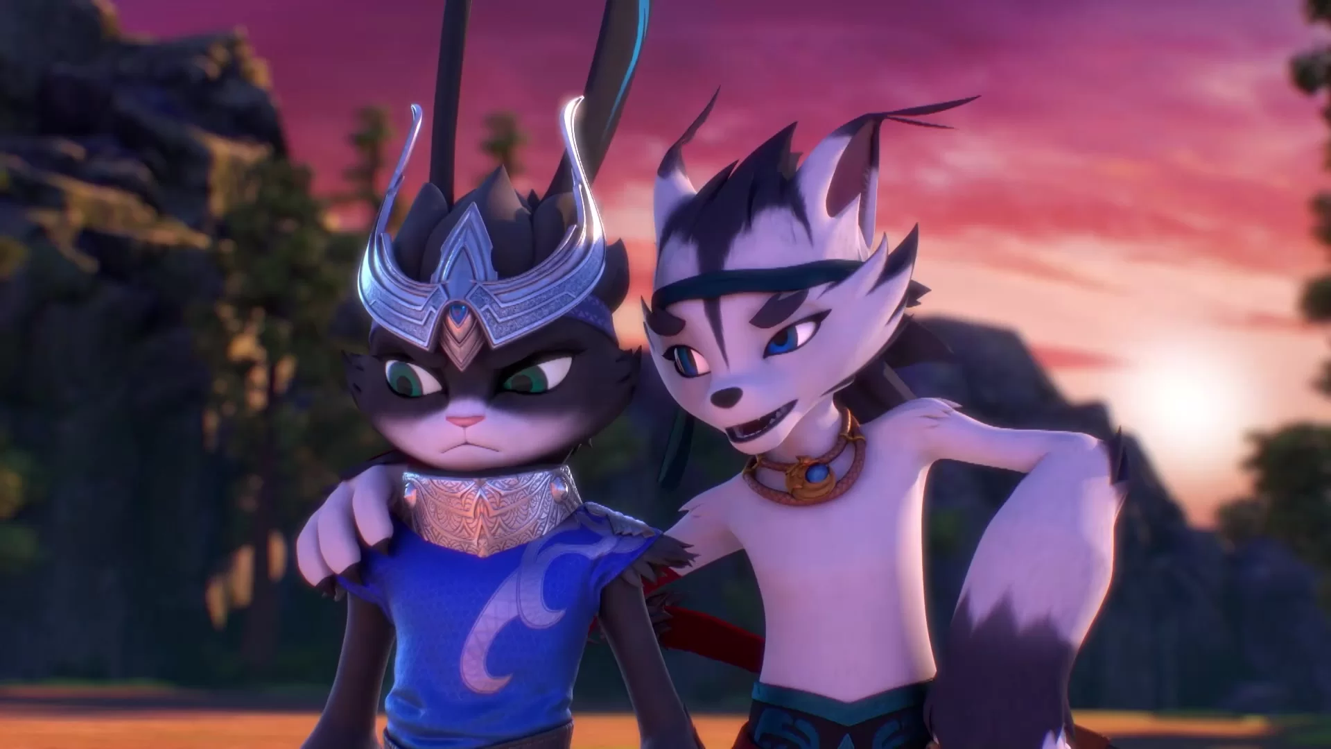 Волчонок Сиа: Страж Великой стены воинов 14 серия