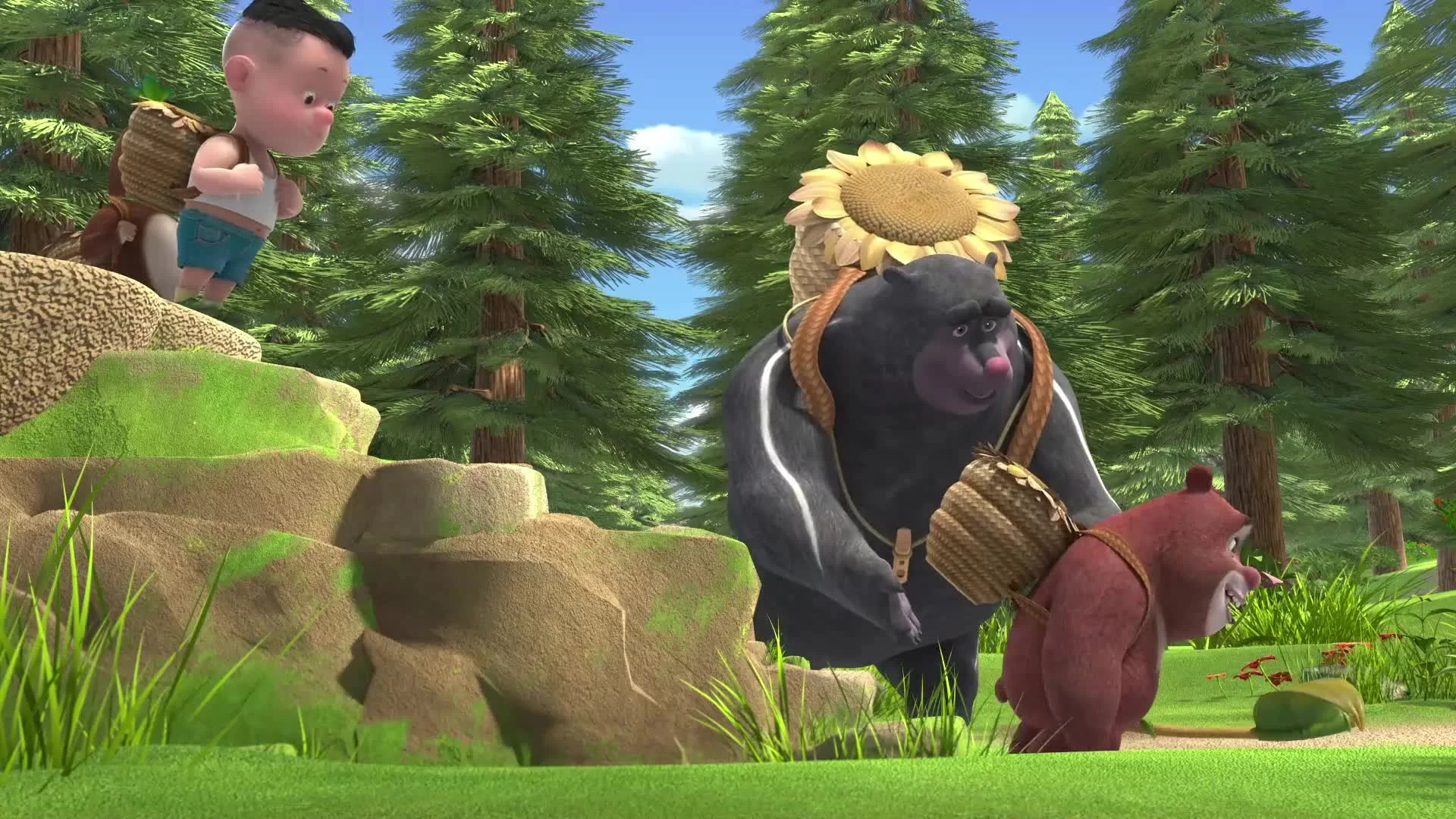 Забавные медвежата 4 серия