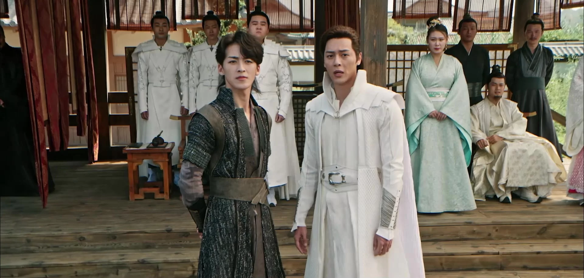 Расколотая битвой синева небес 2 18 серия