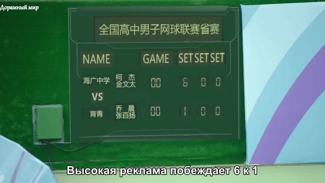 Принц тенниса (2019) 38 серия