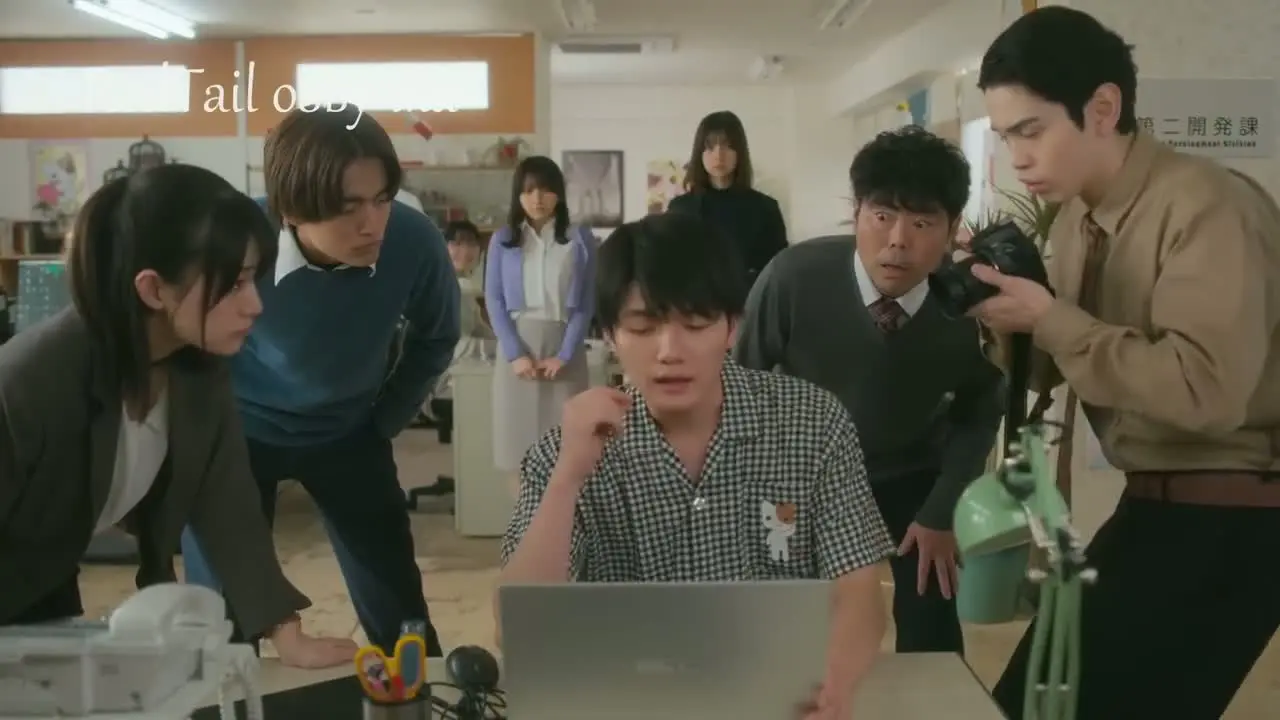 Маленькая семпай с моей работы 6 серия